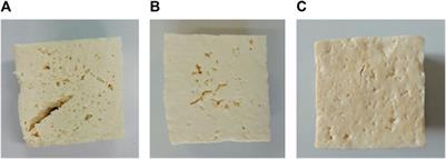 Experimental investigation of the characteristic of vacuum spray cooling for tofu